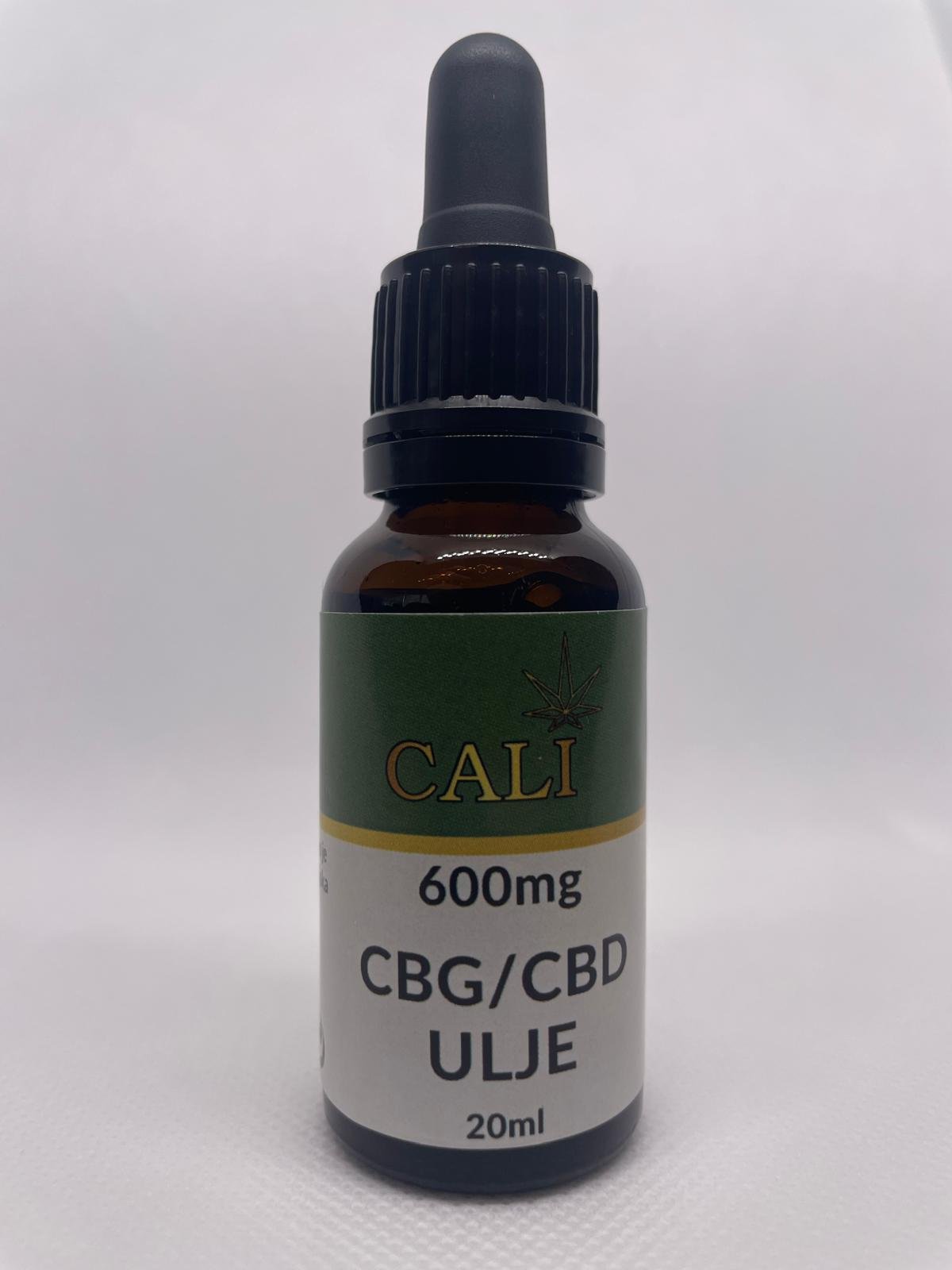 Cali CBG/CBD ulje 600mg , 20ml